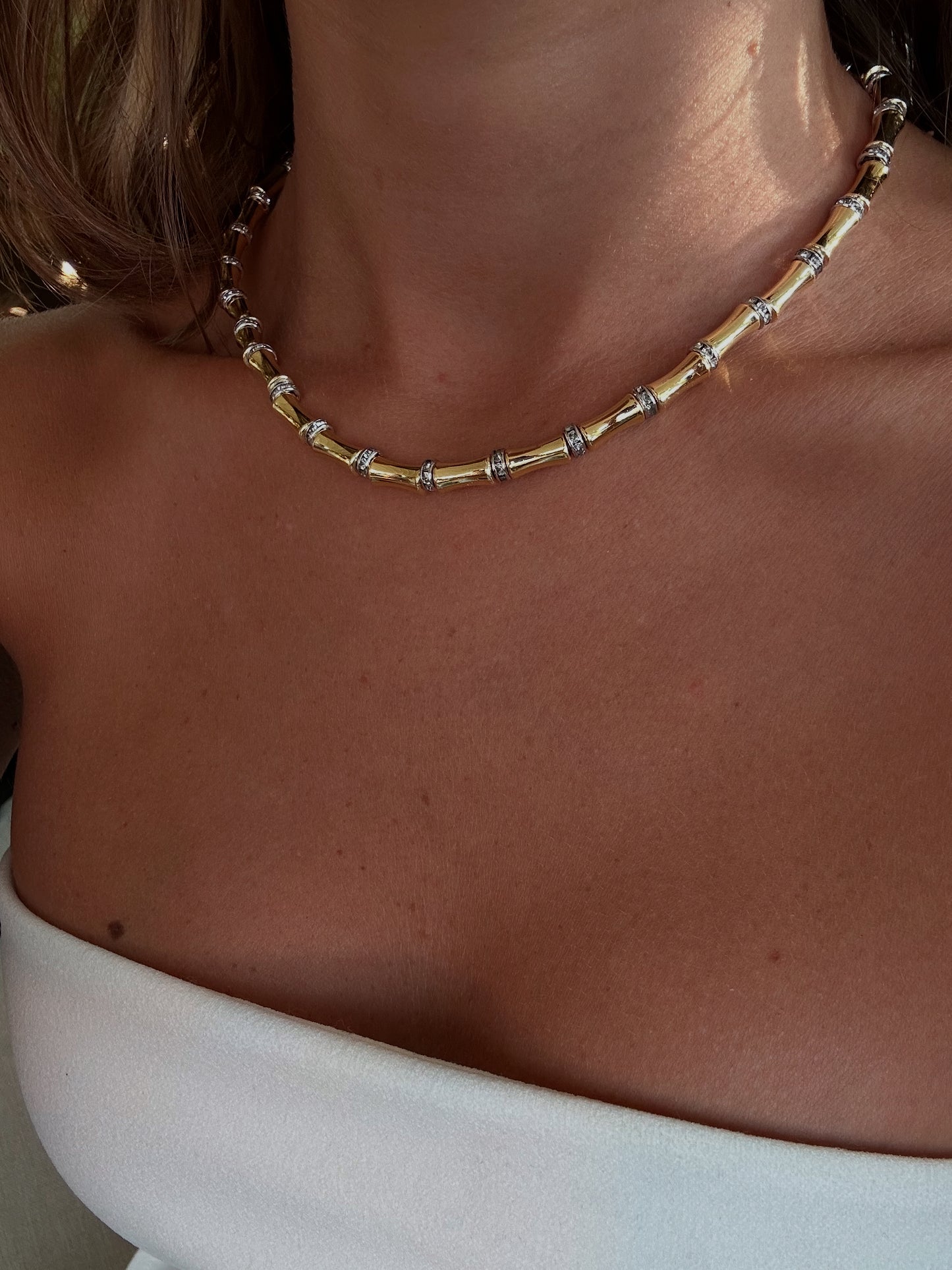 Gold detay kolye