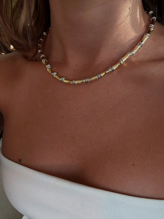 Gold detay kolye